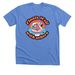 Floats Well with Others, a Heather Columbia Blue Premium Unisex Tee