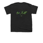 THRILLZ - HARVEST OF HORROR, a Black Youth Unisex Tee (back-view)