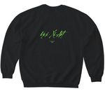 THRILLZ - HARVEST OF HORROR, a Black Softstyle Crewneck Sweatshirt (back-view)