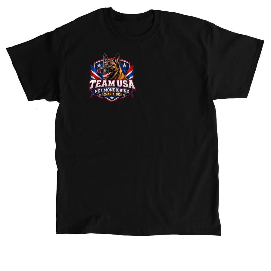 Team USA Fundraiser!, a Black Classic Unisex Tee
