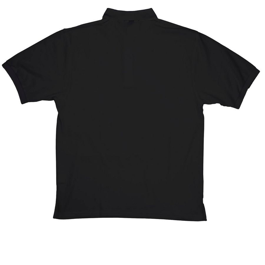 MHAOhio Apparel - Polo, a Black Embroidered Premium Polo (back-view)