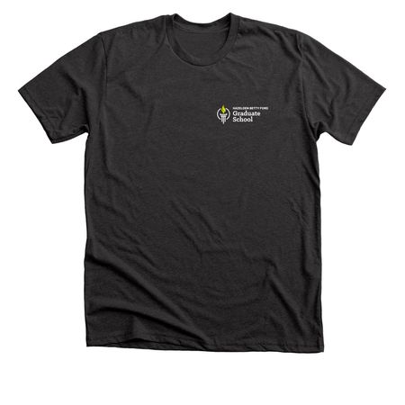 Shirts - Corner Logo, a Dark Grey Heather Premium Unisex Tee
