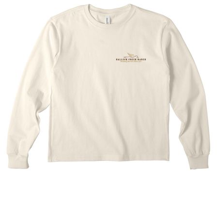 HCR - One Living System Light Collection, a Natural Youth Heavyweight Long Sleeve Tee