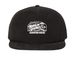 Napalm Springs Hat, a Black Printed Umpqua Snapback Cap