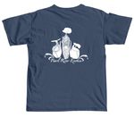 PRE Merchandise, a Midnight Comfort Colors Unisex Tee (back-view)