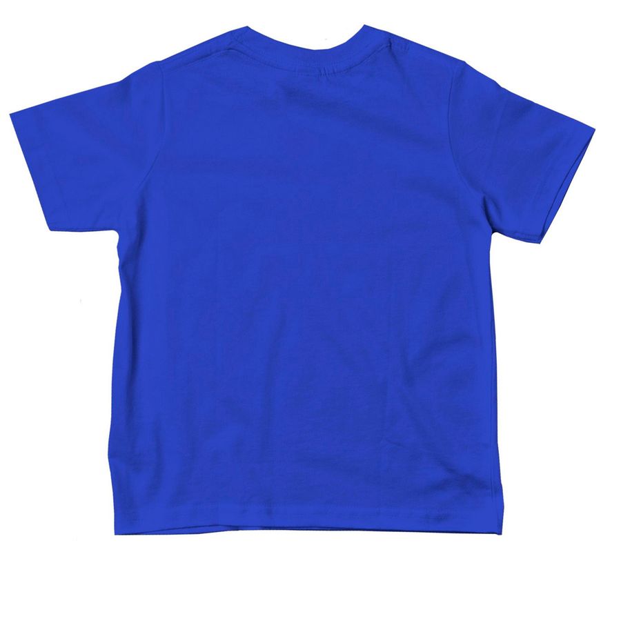Toddler-Look Good & Help Us Grow, a Royal Blue Toddler Tee (back-view)