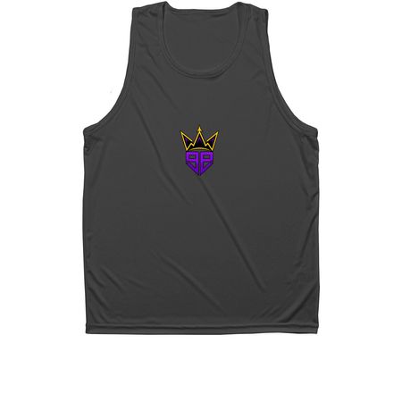 99ELITE LAUNCH ACTIVEWEAR, a Iron Grey Unisex Performance Tank