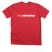 Cool retro DN vibes, a Heather Red Premium Unisex Tee