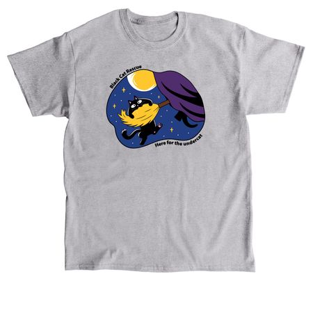 Black Cat Rescue Halloween 2026, a Sport Grey Classic Unisex Tee