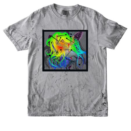 Pinned Pride, a Smoke Comfort Colors Colorblast Tee