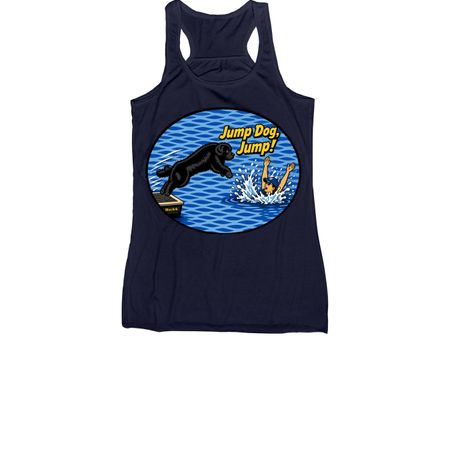 OWNC Water Test Shirts&nbsp;, a Navy Women's Racerback