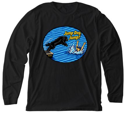 OWNC Water Test Shirts&nbsp;, a Solid Black Blend Premium Long Sleeve Tee