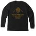 VOTK- LION-2020, a Solid Black Blend Premium Long Sleeve Tee (back-view)