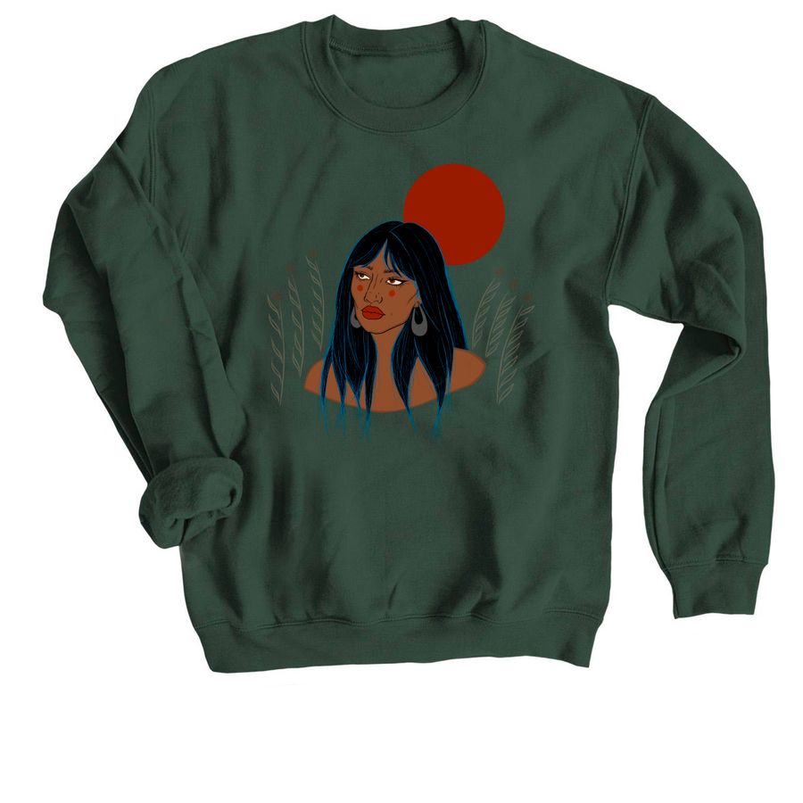 ? UNDER THE BLOOD MOON&nbsp;?, a Forest Crewneck Sweatshirt