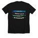 Friendship Bracelets, a Solid Black Blend Premium Unisex Tee (back-view)