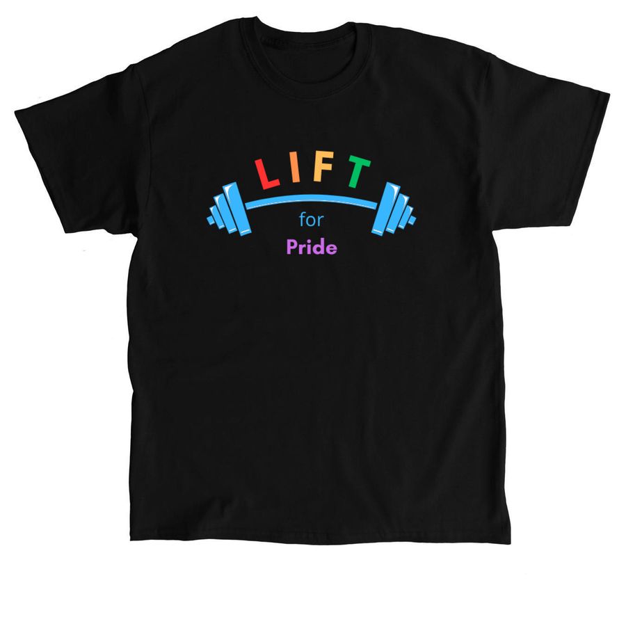 Lift for Pride 2026, a Black Classic Unisex Tee