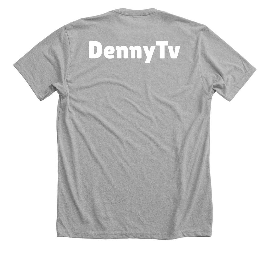 Flavor Bomb T-Shirt, a Athletic Heather Premium Unisex Tee (back-view)