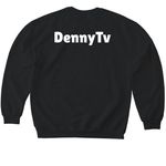 Flavor Bomb T-Shirt, a Black Softstyle Crewneck Sweatshirt (back-view)