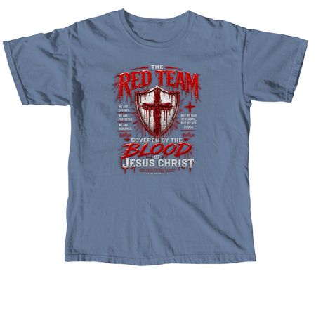 C.O.R. Red Team Apparel&nbsp;, a Blue Jean Comfort Colors Unisex Tee