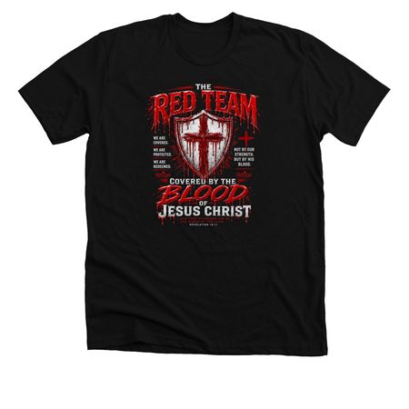 C.O.R. Red Team Apparel&nbsp;, a Solid Black Blend Premium Unisex Tee