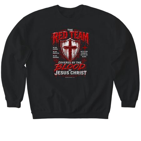 C.O.R. Red Team Apparel&nbsp;, a Black Softstyle Crewneck Sweatshirt