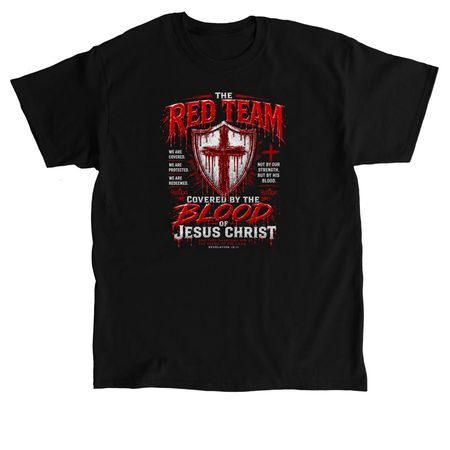 C.O.R. Red Team Apparel&nbsp;, a Black Classic Unisex Tee