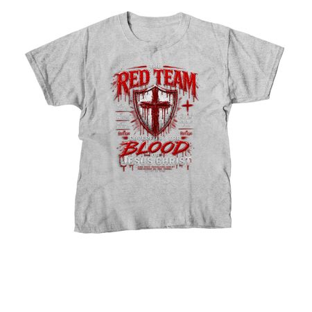 C.O.R. Red Team Apparel&nbsp;, a Sport Grey Youth Unisex Tee