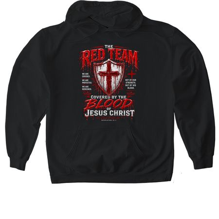 C.O.R. Red Team Apparel&nbsp;, a Black Gildan Softstyle Pullover Hoodie