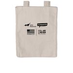 Emily Dickinson NEA Big Read Book Tote, a Pumice Reclaimist Everywhere Tote Bag (back-view)