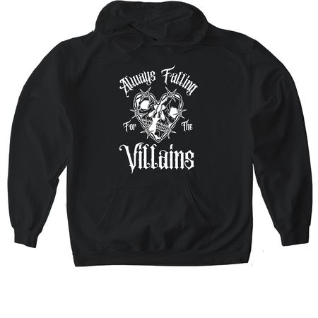 Villain Readers, a Black Gildan Softstyle Pullover Hoodie