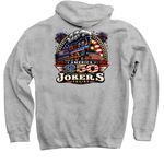 Jokers 250 OG, a Sport Grey Pullover Hoodie (back-view)