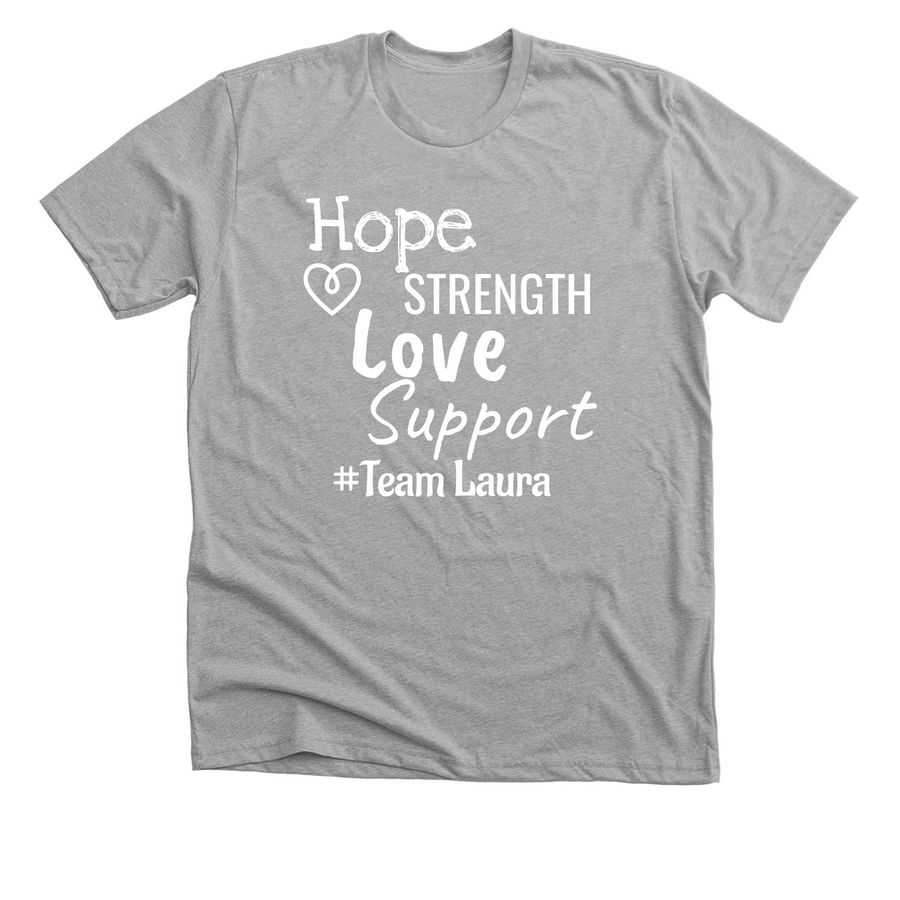 My sister laura&nbsp;, a Athletic Heather Premium Unisex Tee