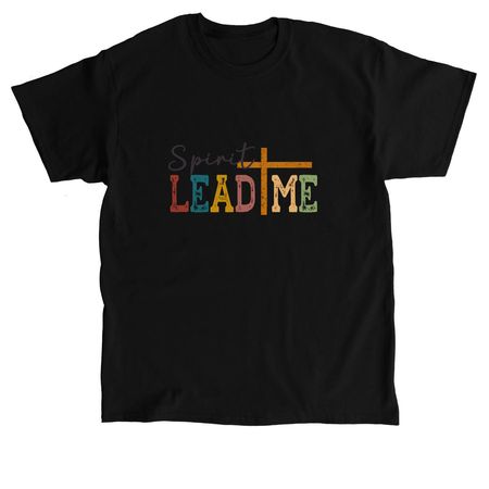 SPIRIT LEAD, a Black Classic Unisex Tee