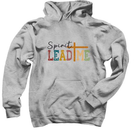 SPIRIT LEAD, a Sport Grey Pullover Hoodie