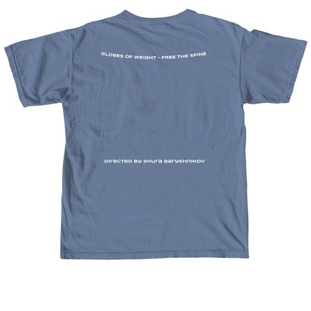 CDSP Merch!, a Blue Jean Comfort Colors Unisex Tee (back-view)