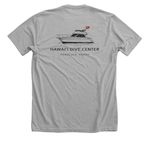HDC BASIC TEE, a Athletic Heather Premium Unisex Tee (back-view)
