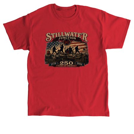 250 Years 4th of July, a Red Classic Unisex Tee