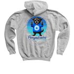 Cujo AnywhereCam Merch & Youth Sizes, a Sport Grey Youth Pullover Hoodie (back-view)