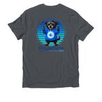 Cujo AnywhereCam Merch & Youth Sizes, a Terrain Grey Allmade Organic Cotton Unisex Tee (back-view)