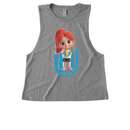 4th annual&nbsp;, a Aluminum Grey Allmade Eco Triblend Women?s Muscle Tank