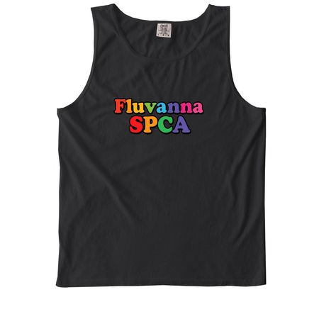 Fluvanna Pride, a Black Comfort Colors Tank Top