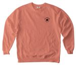 Moss + Moon Club Youth & Adult Shirts, a Terracotta Comfort Colors Crewneck Sweatshirt (back-view)