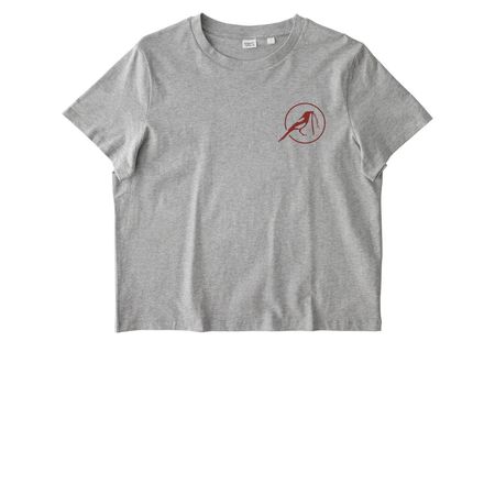 Sweetgrass Studio Merch, a Cool Heather Grey Stanley/Stella Women?s Stella Muser Tee
