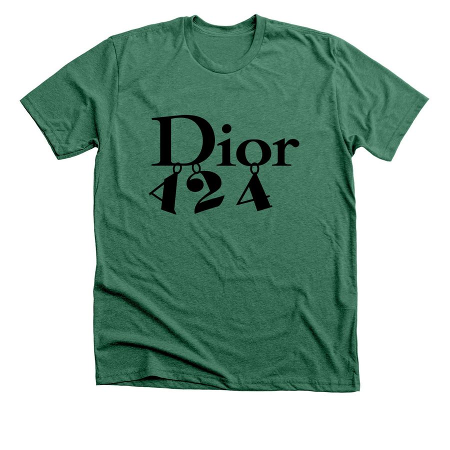 dior x a24 shirt, a Heather Grass Green Premium Unisex Tee
