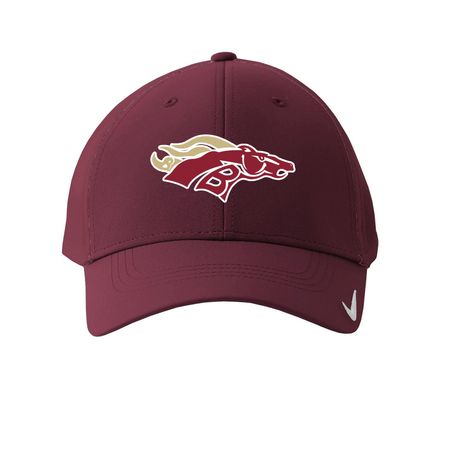 Bronco Hats, a Team Maroon Printed Nike Dri-FIT Legacy Performance Cap