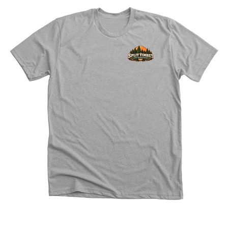 Split Timber Excavator&nbsp;, a Athletic Heather Premium Unisex Tee