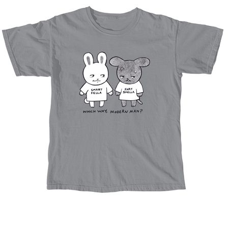 modern man, a Granite Comfort Colors Unisex Tee