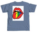 Lgbtq, a Blue Jean Comfort Colors Unisex Tee (back-view)