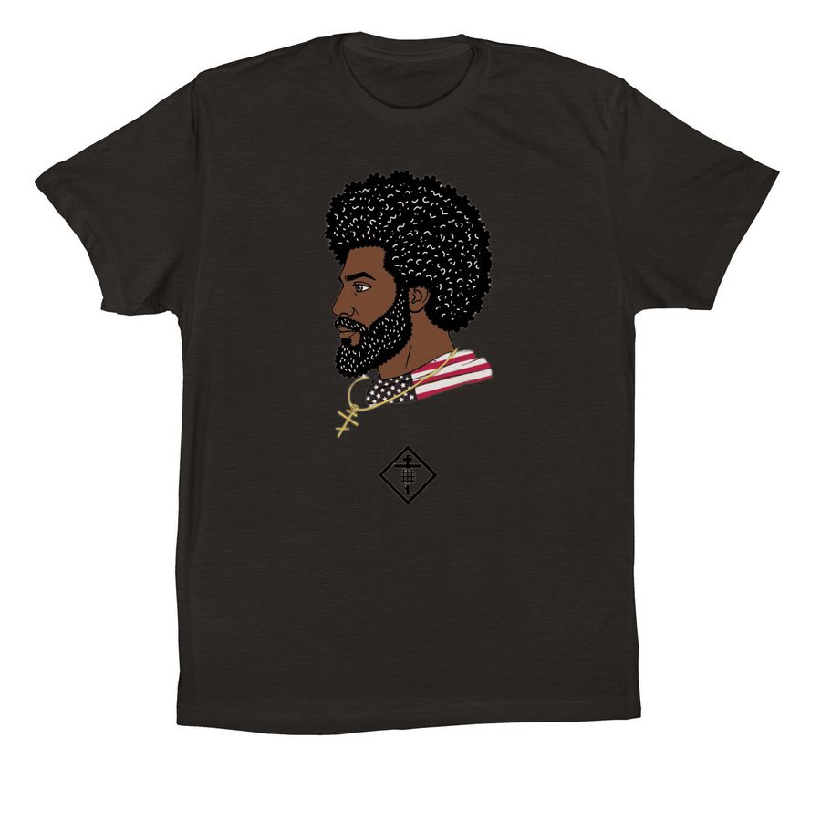Black American Legionnaire&nbsp;, a Black Premium Cotton Tee