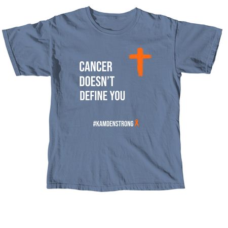 Leukemia awareness&nbsp;, a Blue Jean Comfort Colors Unisex Tee